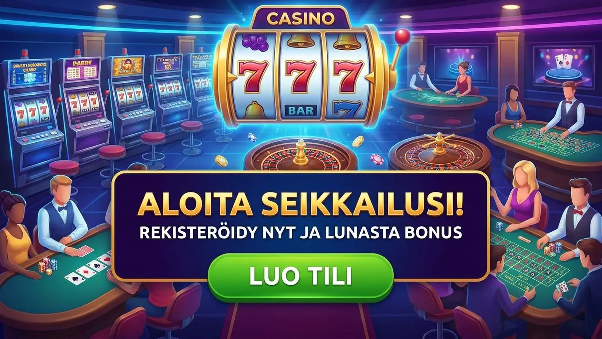 Rekisteröidy bonuksella